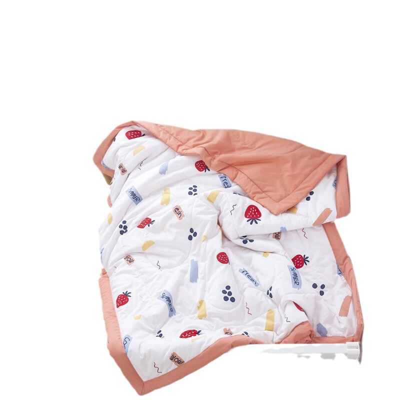 超涼感高品質子供用夏用冷感キルト、エアコンキルト、水洗い綿、夏用涼感シルク薄手キルト、洗濯機で洗えます|undefined