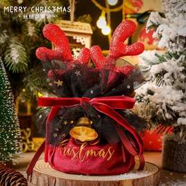 圣诞节礼物袋平安果平安夜苹果礼盒创意礼袋糖果礼品包装袋装饰品