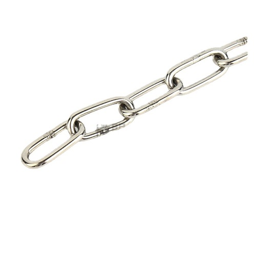 304 stainless steel chain long ring railing chain short ring lifting chain chandelier chain decorative chain twist chain twist chain dog chain