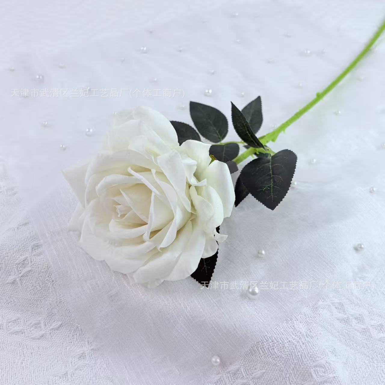 Una sola rosa rica imitación flor de tela de terciopelo flores de boda flores de pared de flores mar de flores props de fotografía decoración del hogar