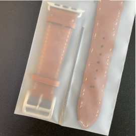 厂家现货CPE磨砂通用手表包装袋表带半透明格子自封袋可加印LOGO