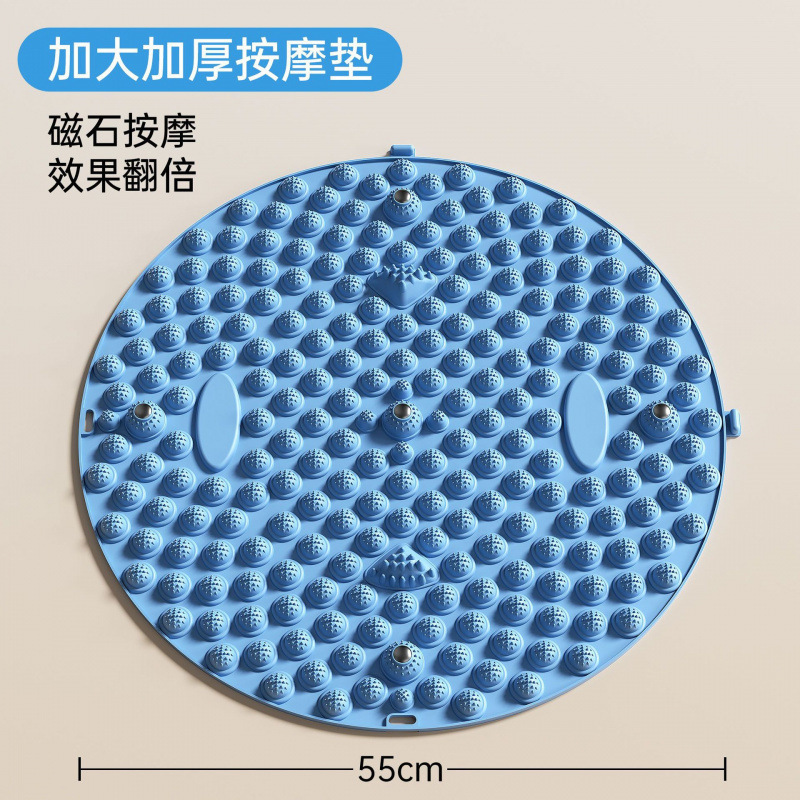 指压板超慢跑鹅卵石足底按摩脚垫中医通经络脚踩款室内圆形脚垫|undefined