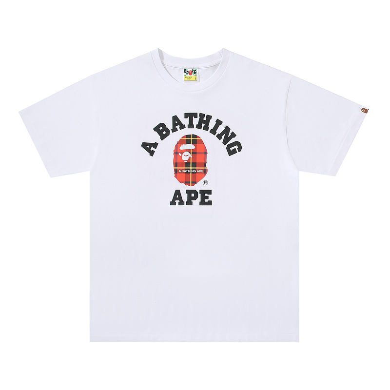 クロスボーダー トレンド ブランド メンズ レディース カップル Tシャツ メンズ 漫画 レター ラウンドネック 半袖|undefined