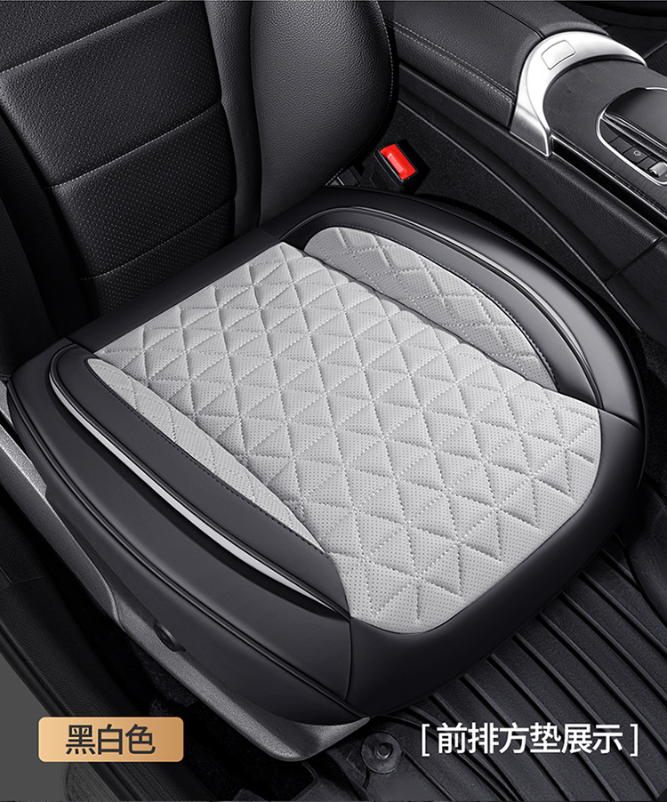 Cross-border generation wholesale perforated leather car seat cushion all-inclusive four-season universal 3D breathable non-slip seat cover