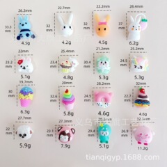新商品の立体漫画の帽子クリスマスモデルの公仔の筆のカバーの保護カバーの中性の筆の部品は遠くペンの帽子を離れます。