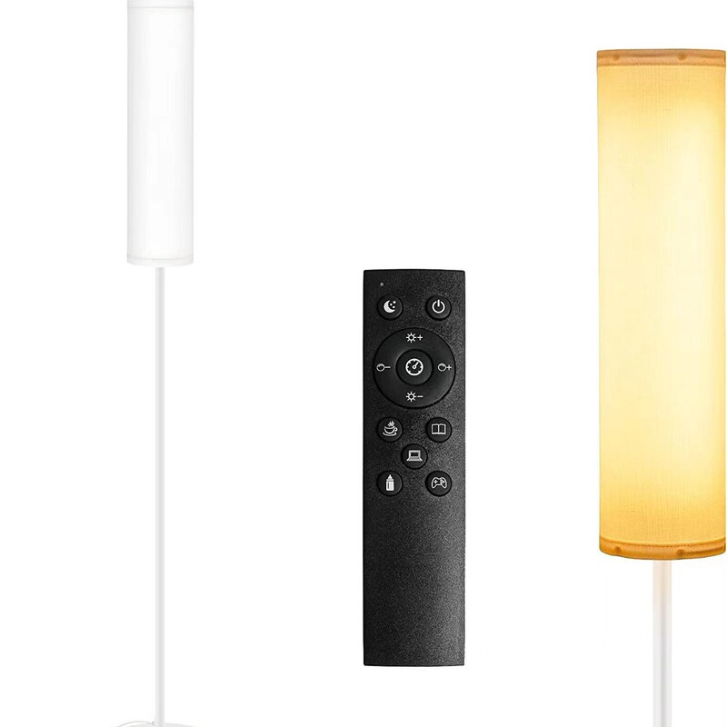 アマゾン国境を越えた電気商は布カバーledフロアランプのリモコンで調光できる2色温度タッチ知能を提供している|undefined