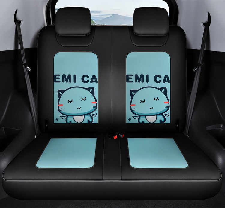 24 Chery Little Ant Seat Cover All-inclusive eq1 Special Seat Cover Electric Car Cartoon Four Seasons Universal Seat Cushion