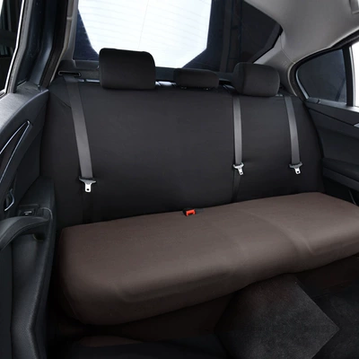 Universal seat cover Cover Elastic Four-Season Universal - rear-backrest-cover-black-one-size-fits-all