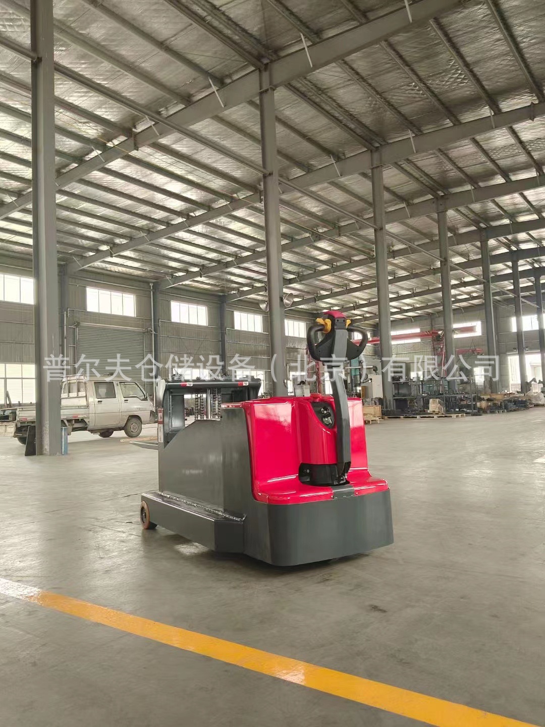 平衡重无支腿电动堆高车 前移式 双面托盘可用