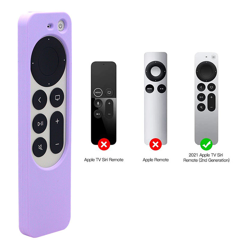 AppleTV cubierta de control remoto de silicona personalizada cubierta de control remoto de silicona especial para fábrica de procesamiento