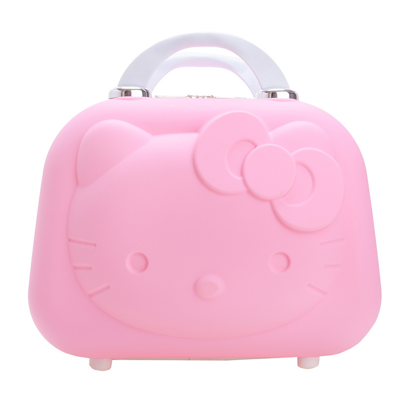 핑크 고양이 화장품 케이스