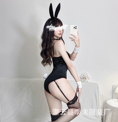 Sexy sexy underwear velvet bunny girl one-piece crotch hidden button uniform provocative passion suit nightclub performance clothing