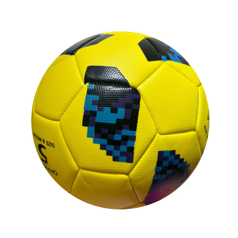 Juego de fútbol para adultos No. 5 máquina costura diamante patrón precio al por mayor entrenamiento escolar de fútbol fábrica directo nuevo image 4
