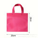 Cross-border color small candy bag solid color simple non-woven small handbag