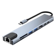 Cross-border 8 - in - one docking USB3.0hub para macbook ipad docking OEM personalizado mayorista image 17