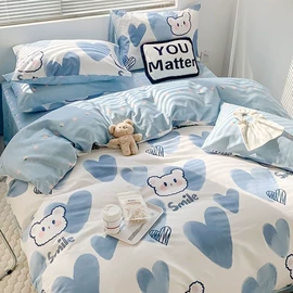 四件套;纤维被;床罩床笠