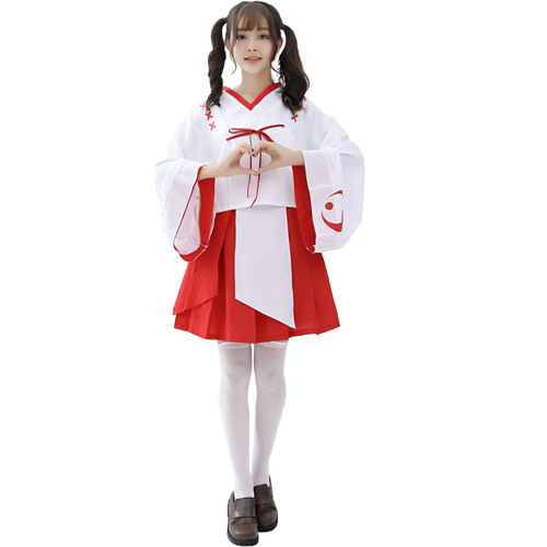 Foreign trade export Japanese maid animation Pure Land Kimono Platycodon dress adult women's cosplay