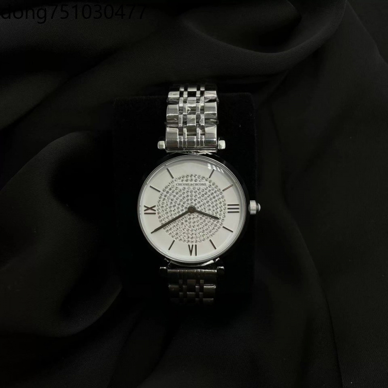 Ama's Ferris Wheel Women's Two-Handed Steel Strap Gypsophila Quartz Couple 1926 Diamond Watch Ar1909