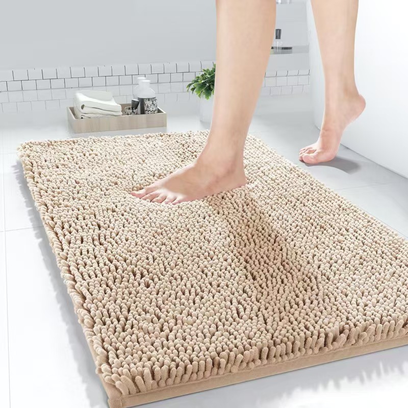 Nuevo alfombra de baño de Schneier, alfombra de baño, alfombra antideslizante, alfombra de absorción de agua gruesa, puerta de baño