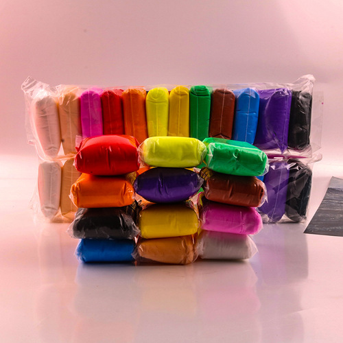 Ultra-light clay children's 12-color set educational clay DIY non-toxic toy plasticine paper clay wholesale
