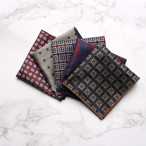 Spring new men's suit pocket scarf groom's suit chest scarf handkerchief dress top accessories