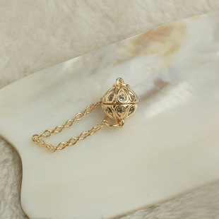 14k����ɫ�ʯ���ΰ�ȫ�ſ�� diy�ֹ��Ʒ��� ˮ�Ύ����β��