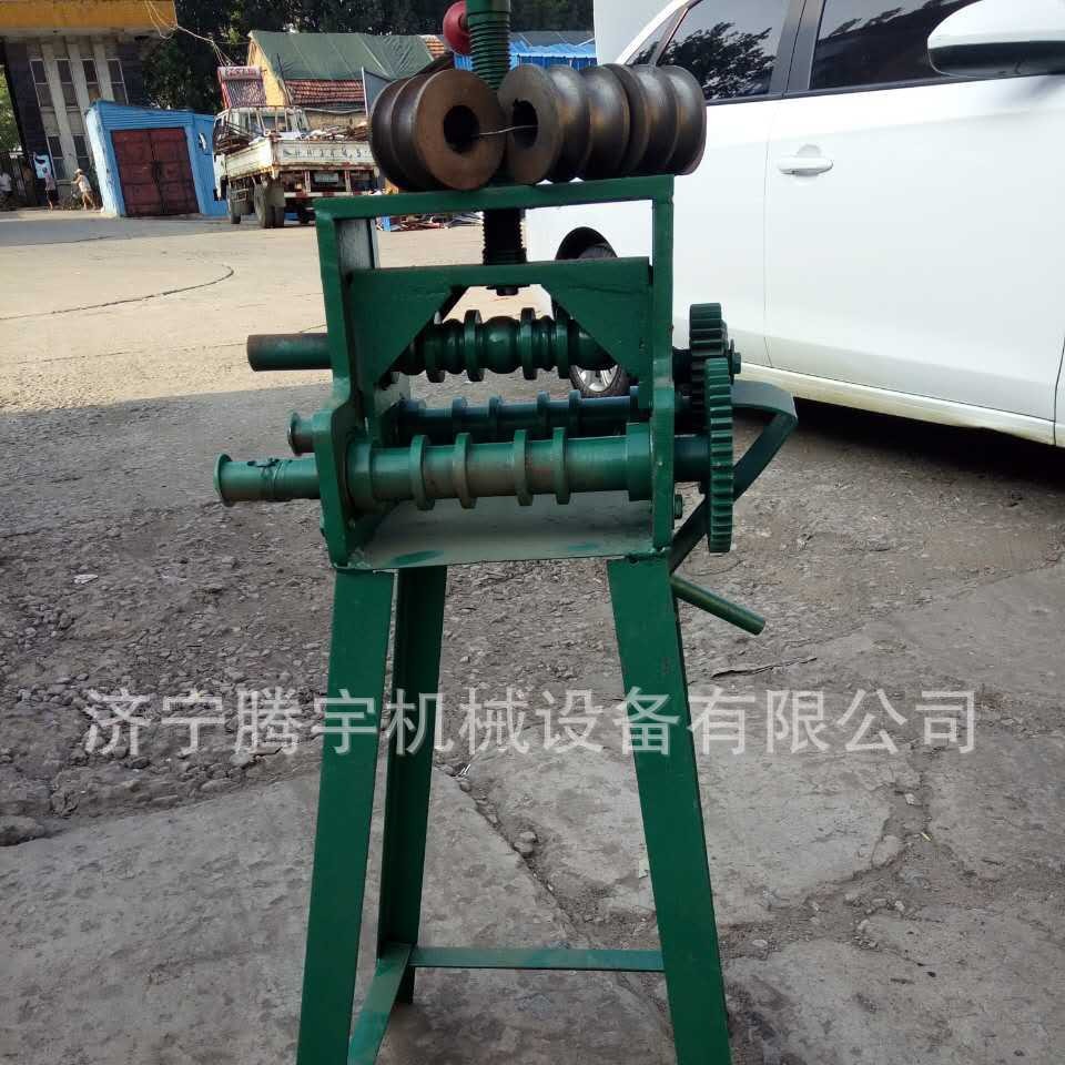 厂家批发50手动多功能滚动弯管机 手摇弯管机价格