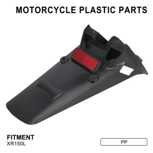 XR150L off-road motosiklet PP plastik arxa palçıq qoruyucu aksesuarları