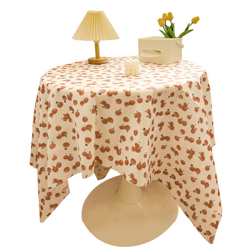 Flannel tablecloth ins style girly heart internet celebrity photo background student desk decoration cloth coffee table table mat table cloth