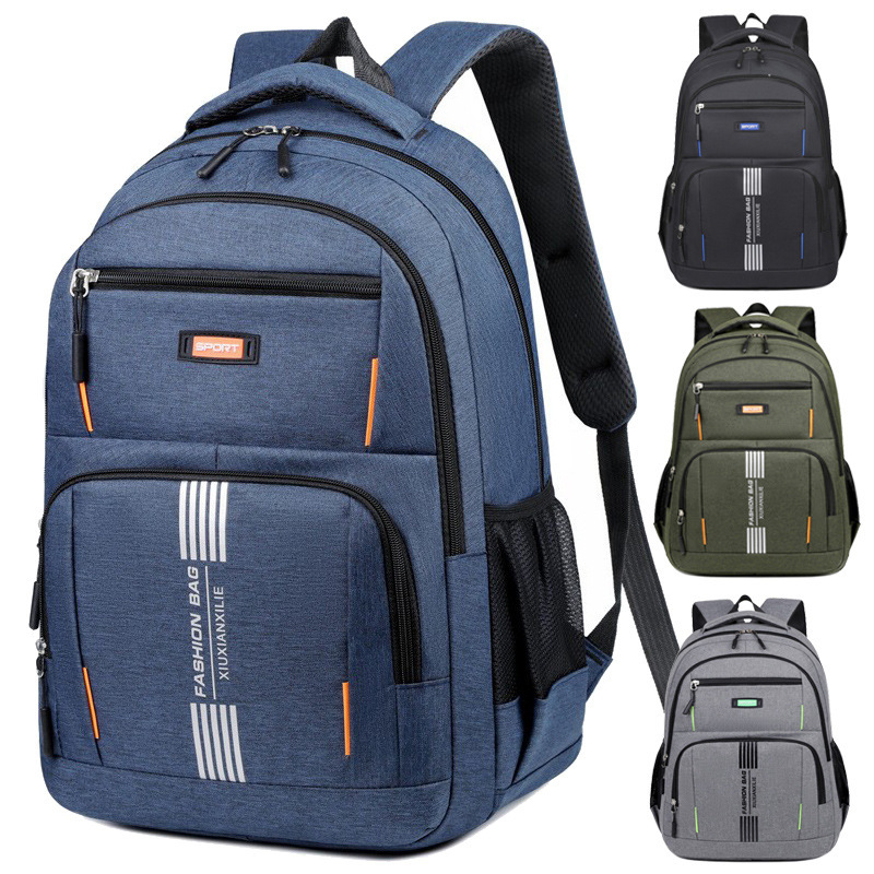 Cross-border wholesale new backpack men's and women's fashion simple schoolbag large capacity backpack Women's Business Computer travel bag Cross-border wholesale new backpack men's and women's fashion simple schoolbag large capacity backpack Women's Business Computer travel bag
