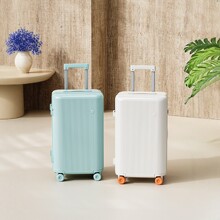 20寸登机箱高颜值学生行李箱万向静音轮多功能拉杆箱PC材质密码锁