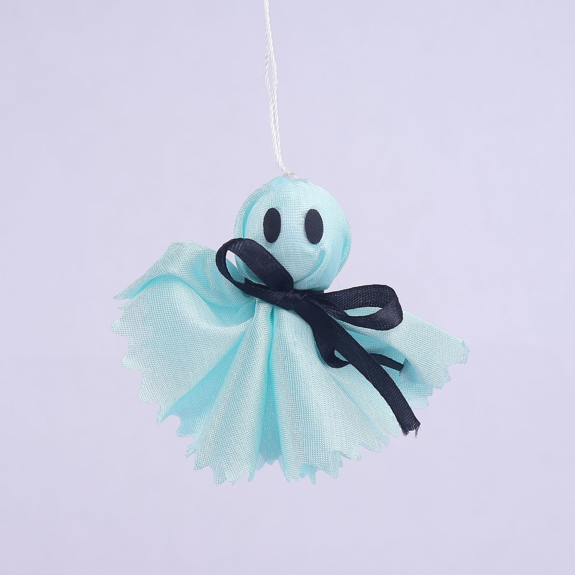 Adorno Pequeño de Escoba de Bruja de Tela para Halloween y Fiestas