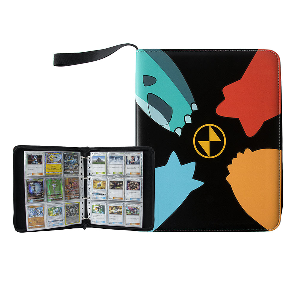 9 Libro de cartas de hojas sueltas de cuadrícula de Palacio Ultraman Game King Fire Shadow Bao Ke Meng Star Card Collection book