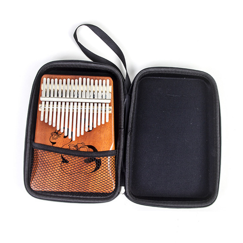 Factory direct sales thumb piano EVA box 34-tone Kalimba leather box 8-tone kalimba storage box accessories wholesale