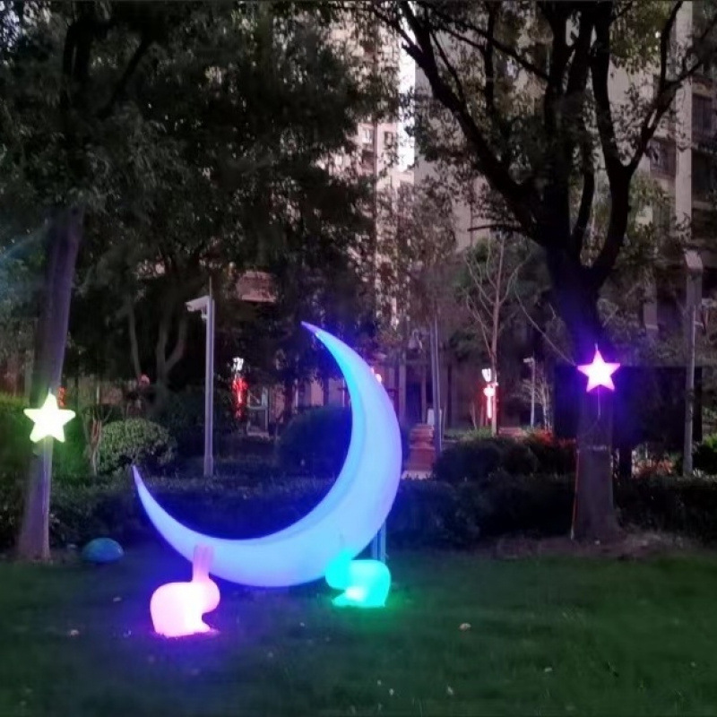 2m 달 + 2 별 2 토끼