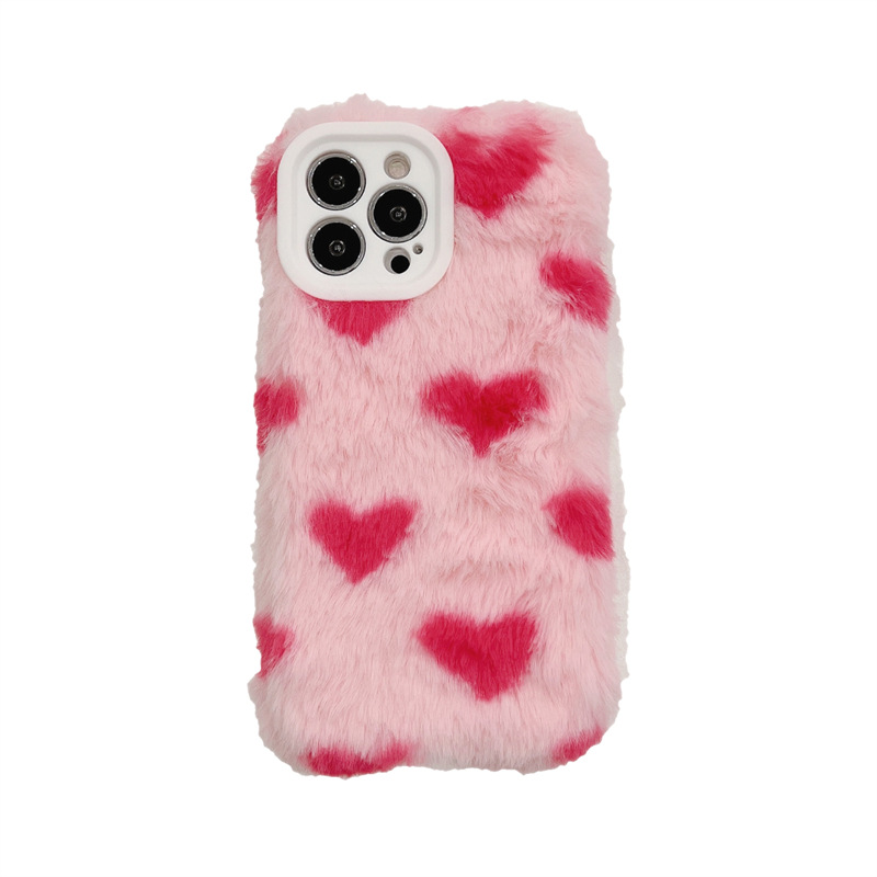 Title 14, Love Plush Silikon Telefon Kılıfı, yumuşak ve k...