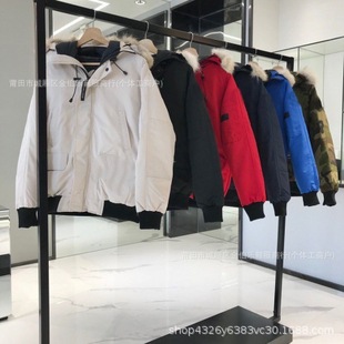 Big Goose down Jacket Canada 01 Short Bomber Jacket Couple Parka Chilliwack7999M