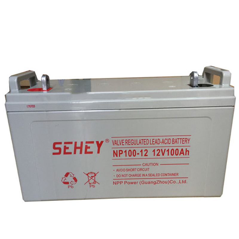 SEHEY西力免维护蓄电池NP100-12 12V100AH 直流屏机房UPS电源包邮