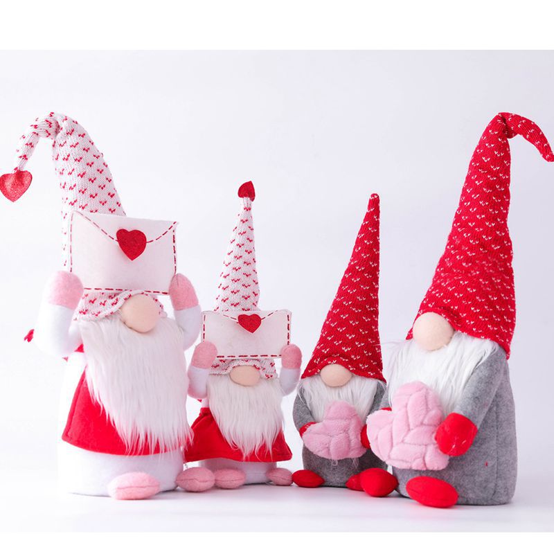 Cross-border Valentine's Day faceless doll figure decoration, creative couple's gift, reusable fabric doll photo prop