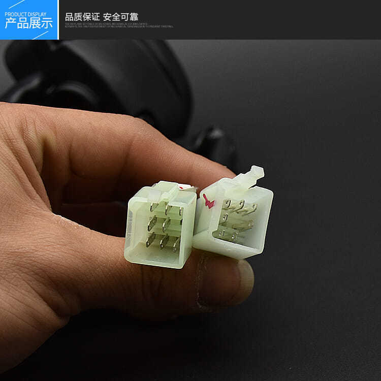 El asiento del manillar del scooter, el pequeño guapo del fuego fantasma del vehículo eléctrico, el interruptor de la bocina del faro, el freno del tambor, el conjunto del interruptor del manillar