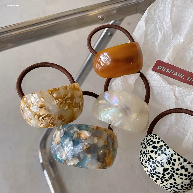 Корейская изогнутая ацетатная веревка для волос высокого уровня