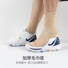 2023四季成人加厚毛巾底籃球襪男大學生短長筒運動襪精英廠家