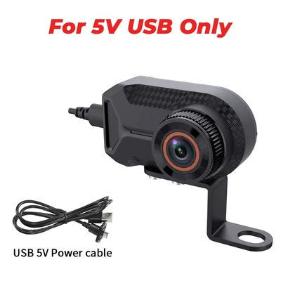 Motorcycle Recorder Ultra-High-Definition App Mobile Phone Connection Riding Video Recorder Waterproof Electric Vehicle Driving Recorder (Motorcycle driving recorder) - 5v-motorcycleelectric-vehicle-driving-recorder