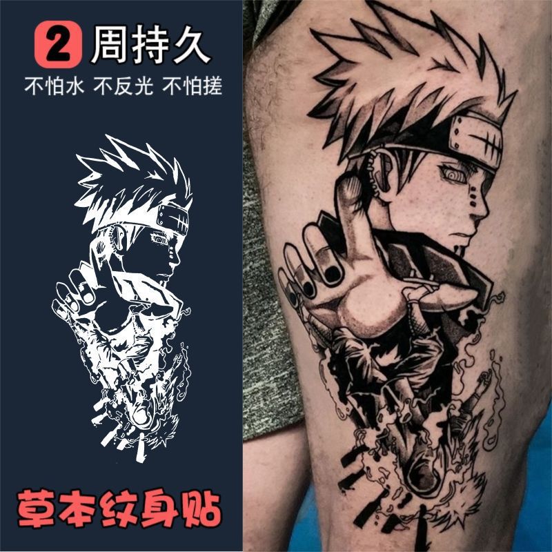 Herbal Tattoo Stickers Naruto Juice Waterproof for Men and Women Herbal Tattoo Stickers Naruto Juice Waterproof for Men and Women