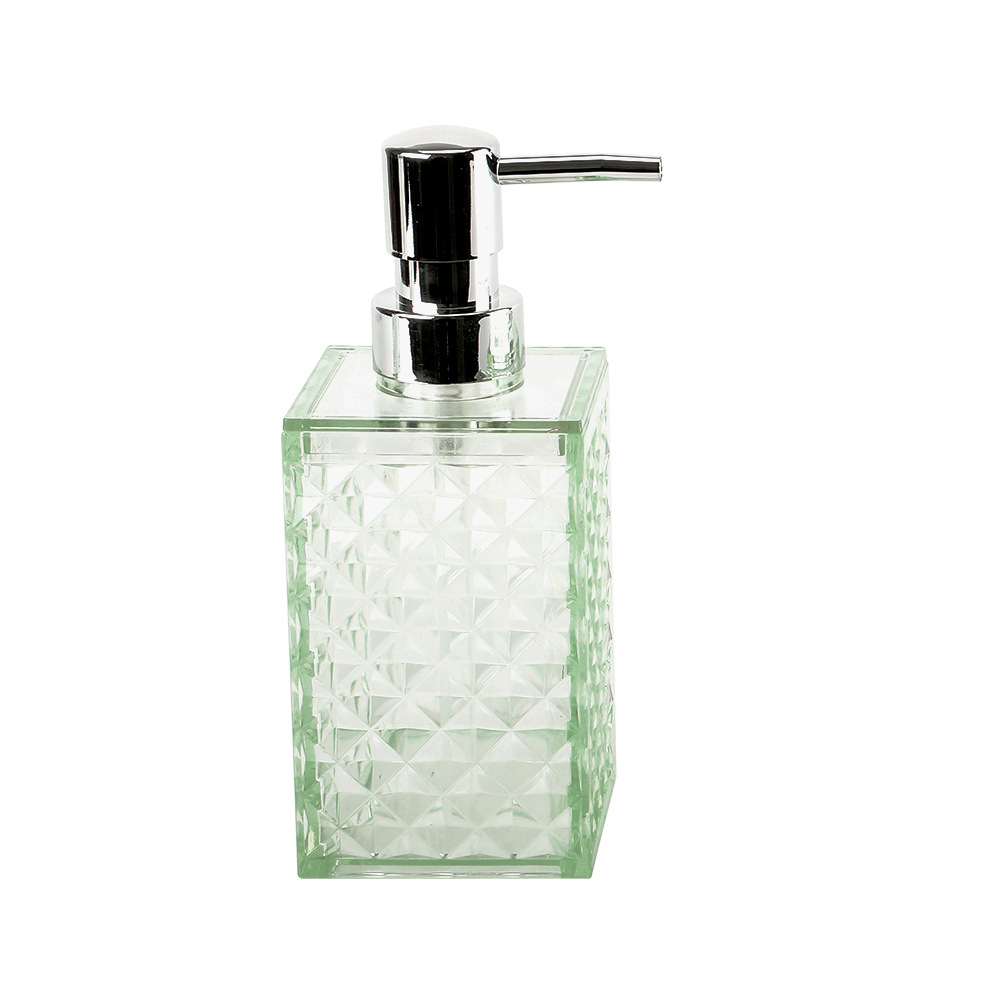 Hogar botella de loción de color sólido diamante Plaid prensa botella loción lavabo sub-botella fábrica loción creativa directa