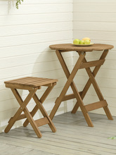 實木折疊桌子簡易便攜式陽台小型戶外餐飯桌椅家用方圓擺攤