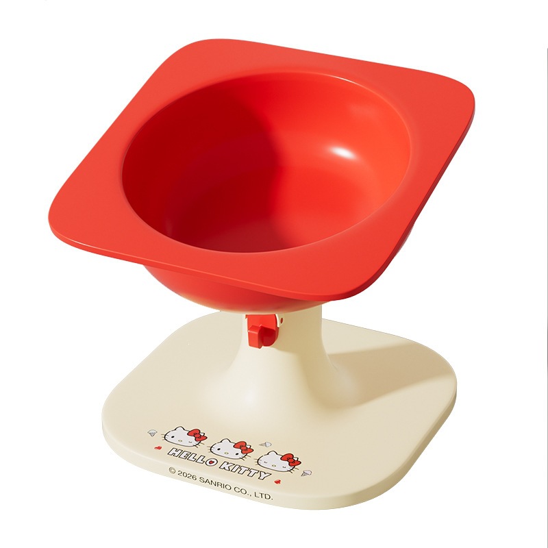 Nuevos productos de marca conjunta ajustable tazón de cerámica protector de mascotas volcado tazón de perro ajustable altura tazón de comida para gatos tazón de agua para mascotas