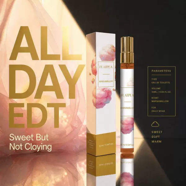 Cross-Border Sweet Sugar Cloud Velvet Spray 10ml Long-Lasting Fragrance Perfume Rich Sweet Scent Soothes the Mood Foreign Trade In-Stock