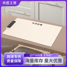 110V美标暖菜板家用智能饭菜硅胶垫保温可折叠恒温加热桌垫热菜板