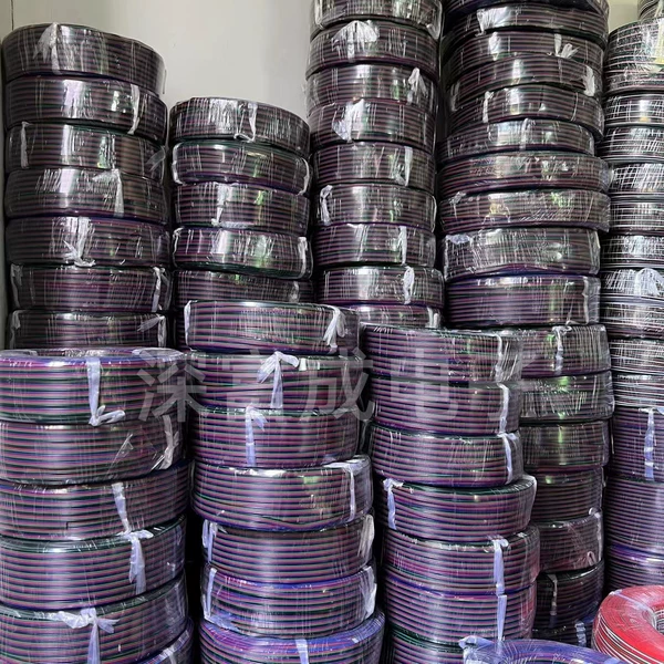 4 core black green, red and blue